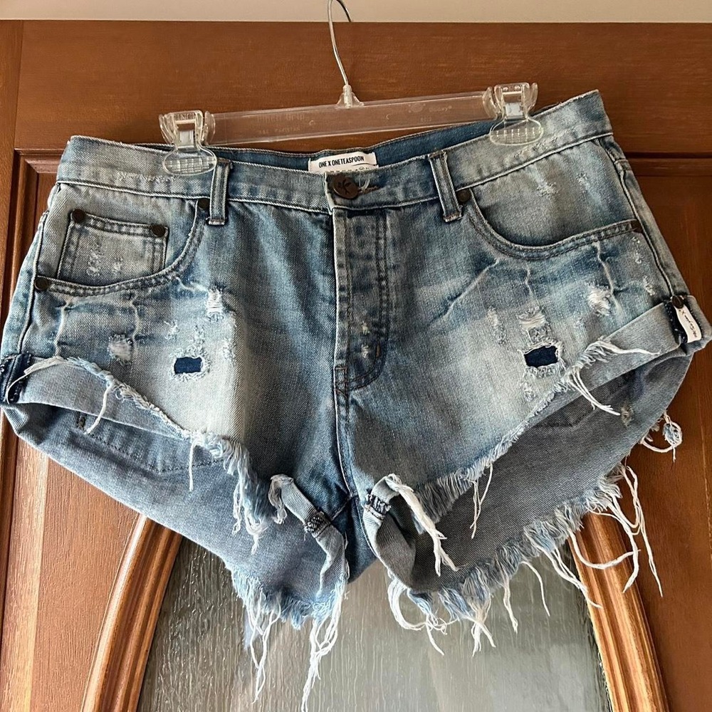 One X oneTeaspoon women's size 30 distressed cut off